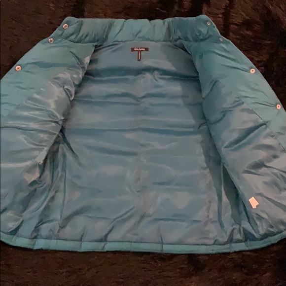 NWOT Daisy Fuentes Aquamarine Puffer Vest Jacket L - Picture 4 of 8
